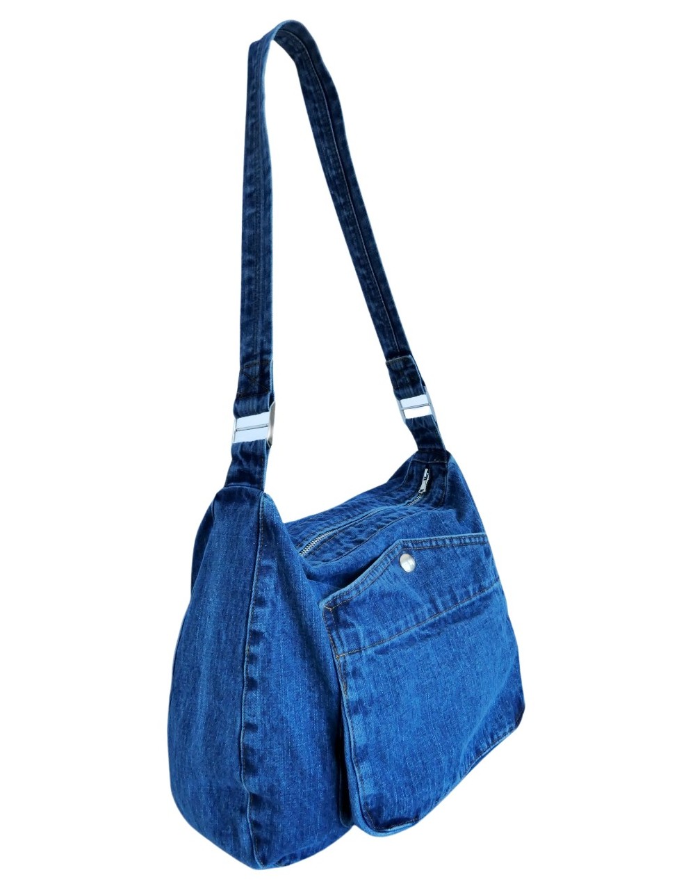 Borsa donna in jeans a tracolla